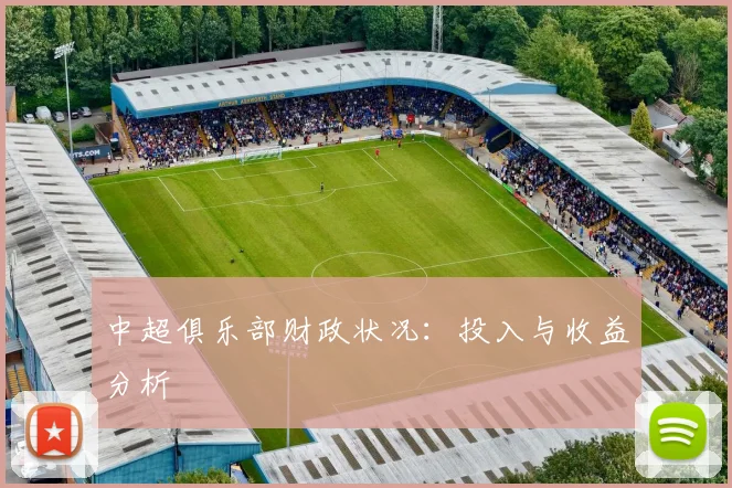 中超俱乐部财政状况：投入与收益分析